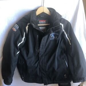 Karbon Hooded Insulated Women’s Ski Jacket Size 10 KR447 Attitash Race Team